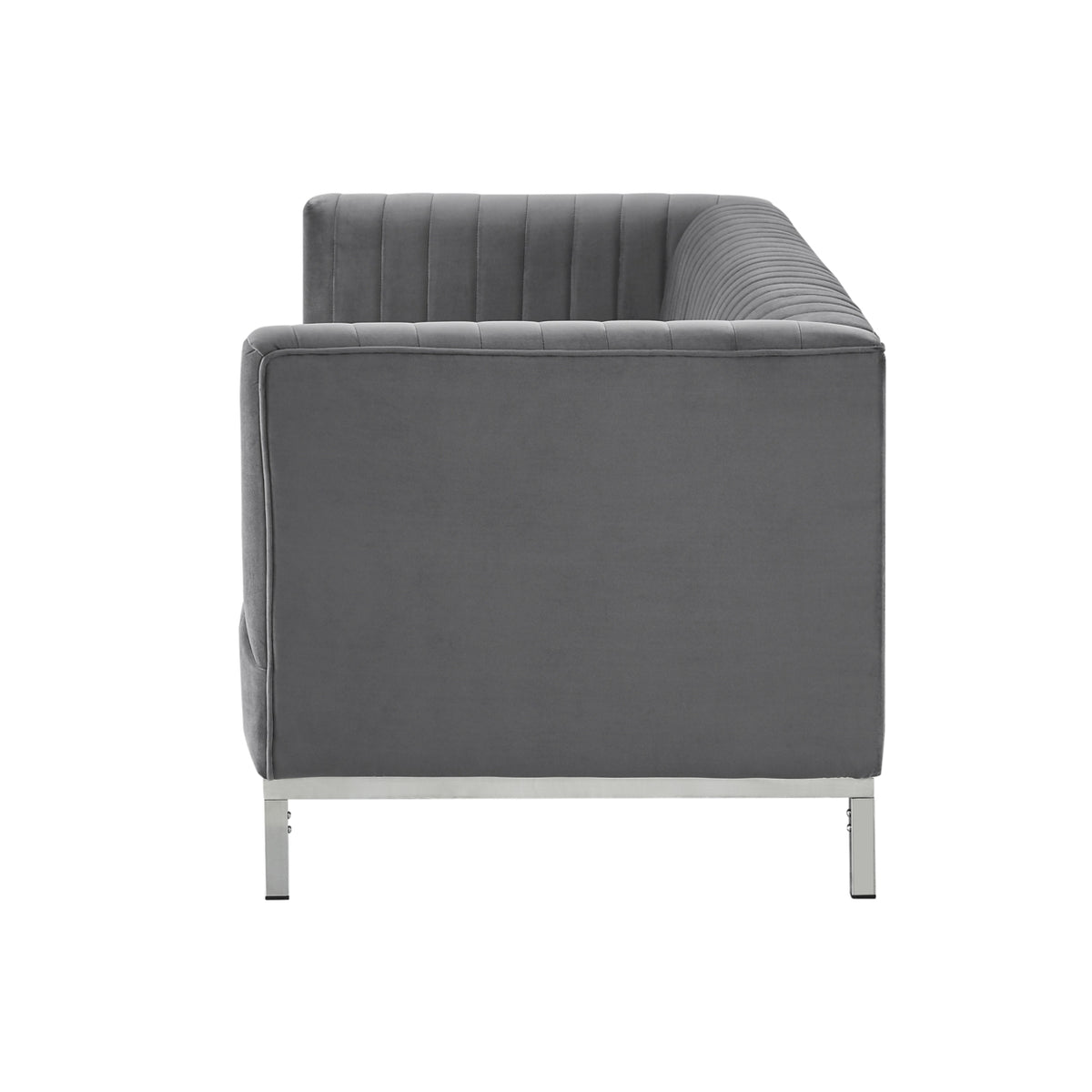Velvet Tuxedo Sofa Y65912