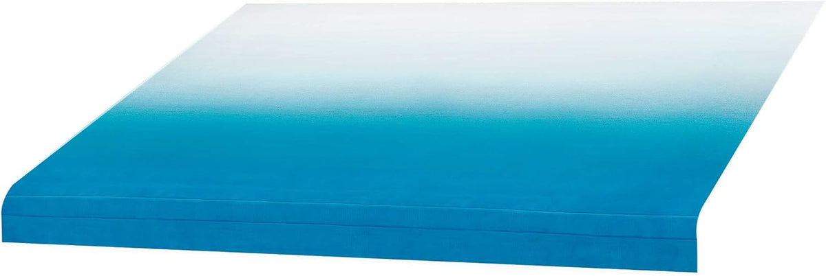 13 Foot Blue RV Awning Fabric Replacement F6109