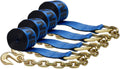 4 Pack 4 in. x 30 ft. Winch Strap with Chain Anchor R350605