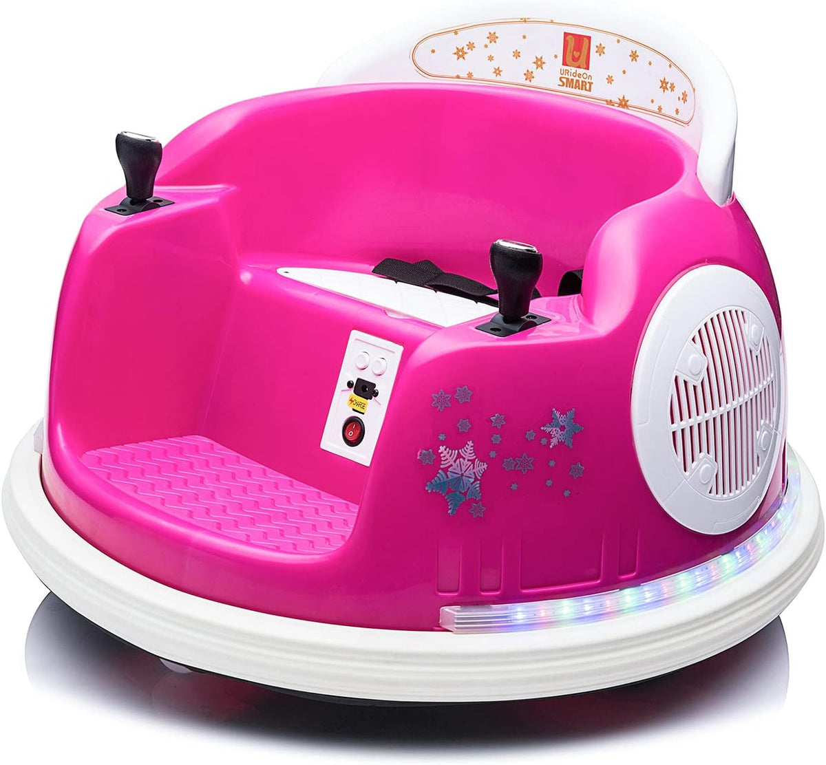 Pink 6V Ride On Bumper Car with Remote Control C758