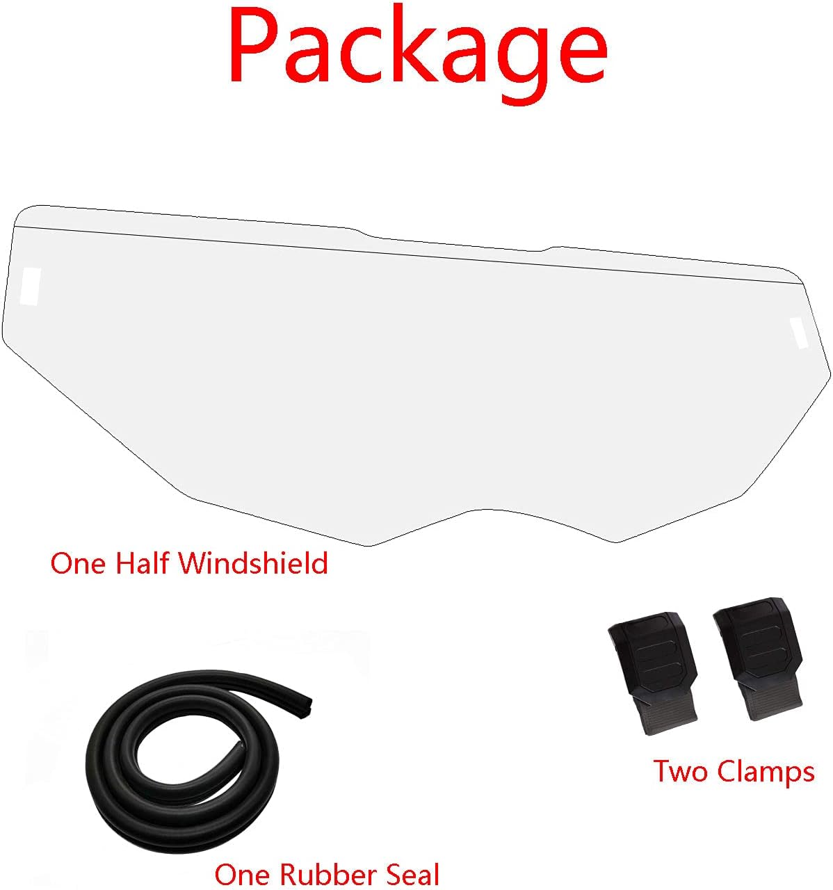 Clear Windshield for Can-Am Maverick X3 J271353