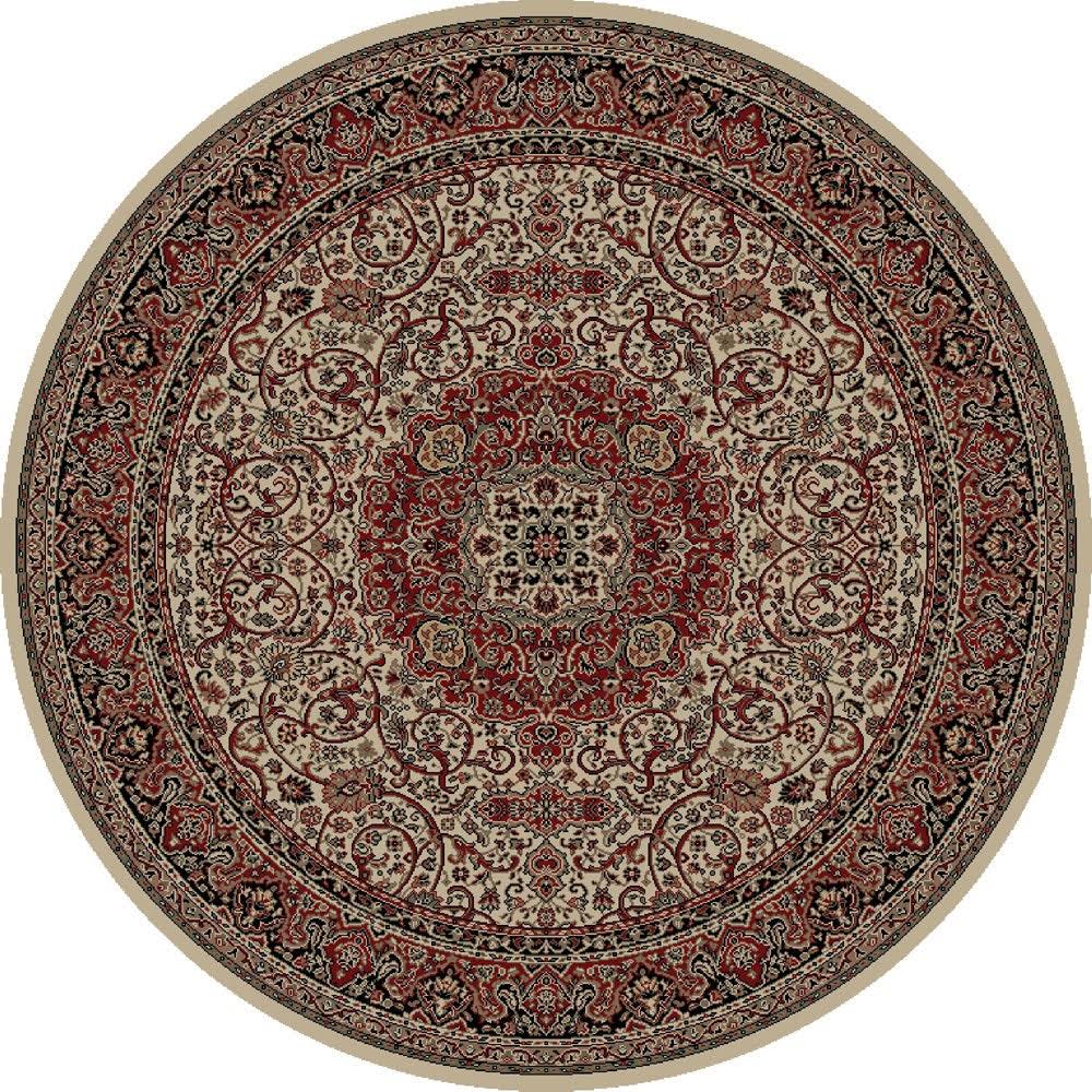 Persian Classics Isfahan Red 5&3x22 Round P306