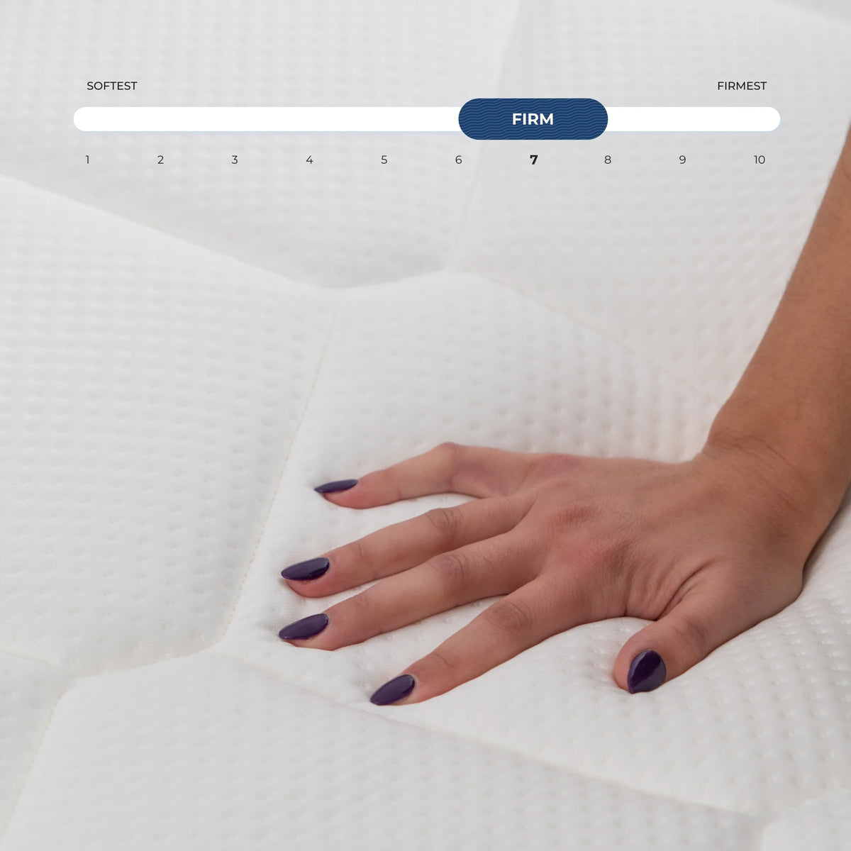 10 Firm Hybrid Mattress with Cooling Cover, Twin G394987