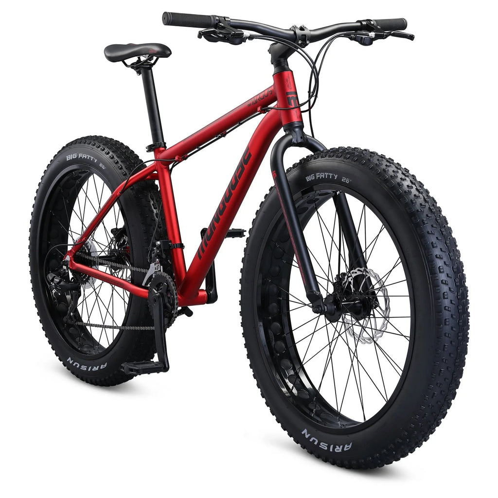 Red 26-Inch Fat Tire Mountain Bike L111