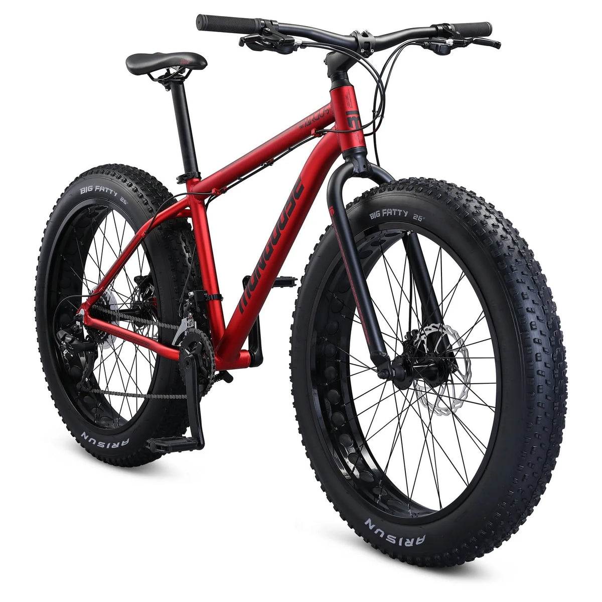 Red 26-Inch Fat Tire Mountain Bike L111