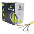 Cat5e Riser UTP Bulk Ethernet Cable 1000ft 350MHz 24AWG Yellow D938606