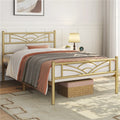 Queen Black Metal Bed B436