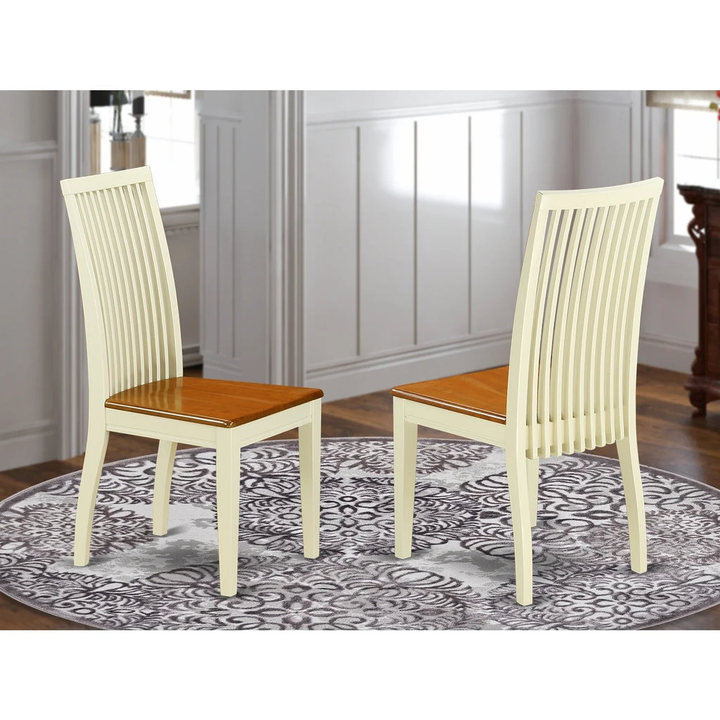 Dining Chair with Slatted Back G9976