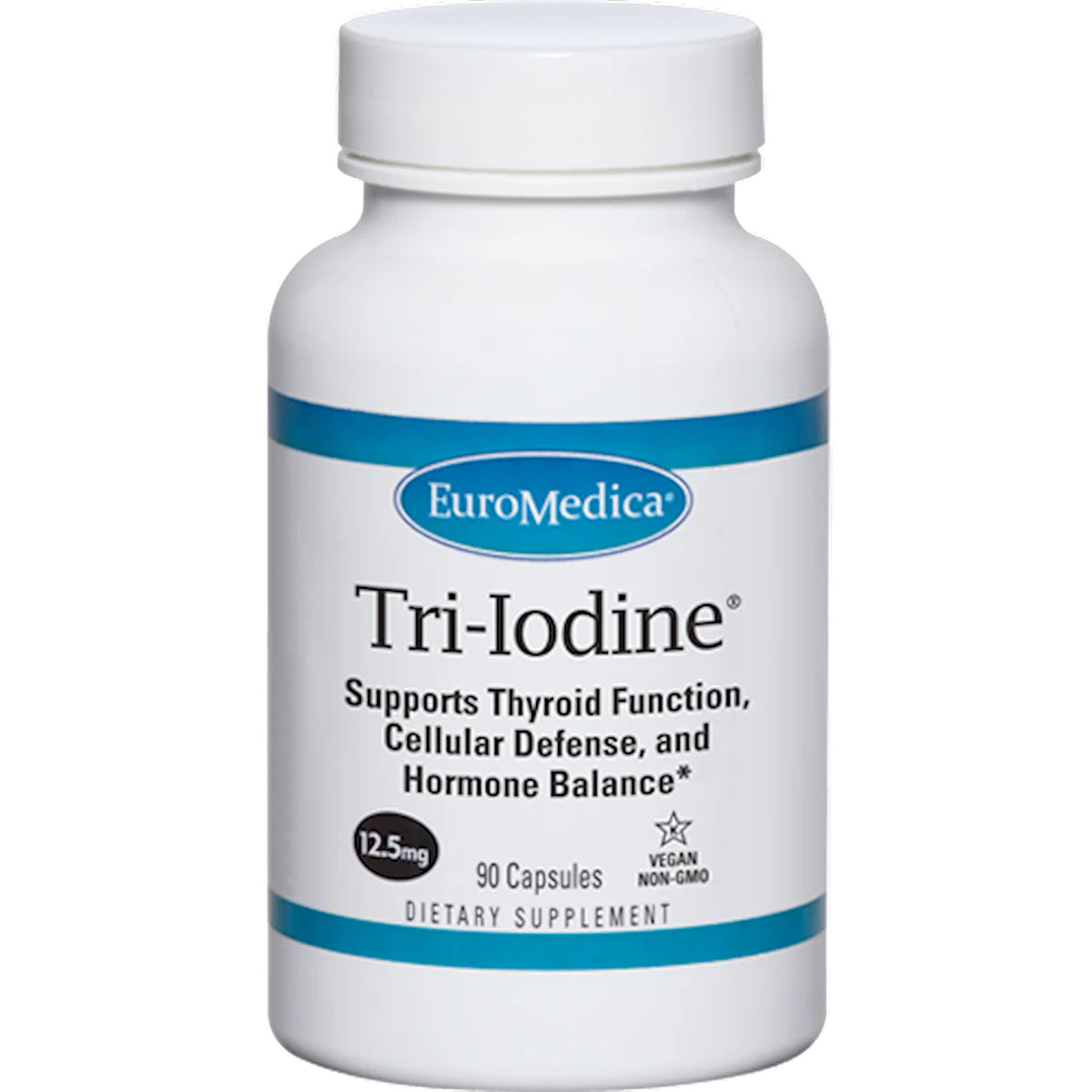 Iodine 12.5 mg 90 Capsules W58318