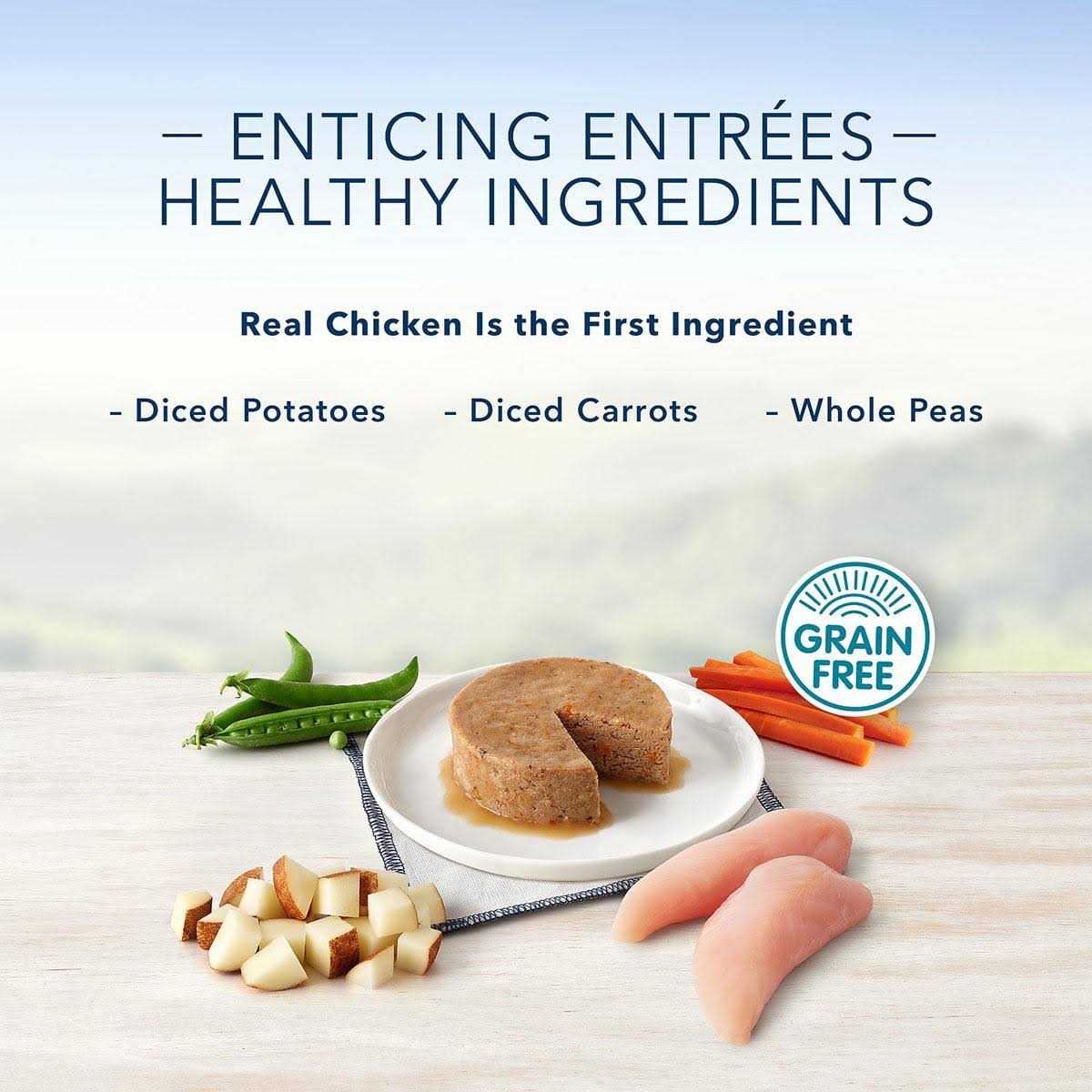 Grilled Chicken Flavor Pate Small Breed Dog Food Z316616