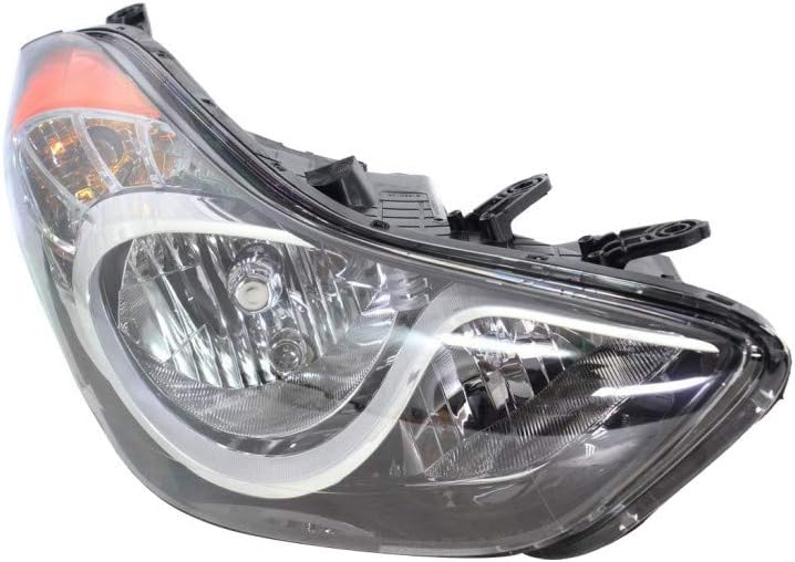 Passenger Side Headlight Assembly for Hyundai Elantra 2011 2012 2013 Sedan Y12609