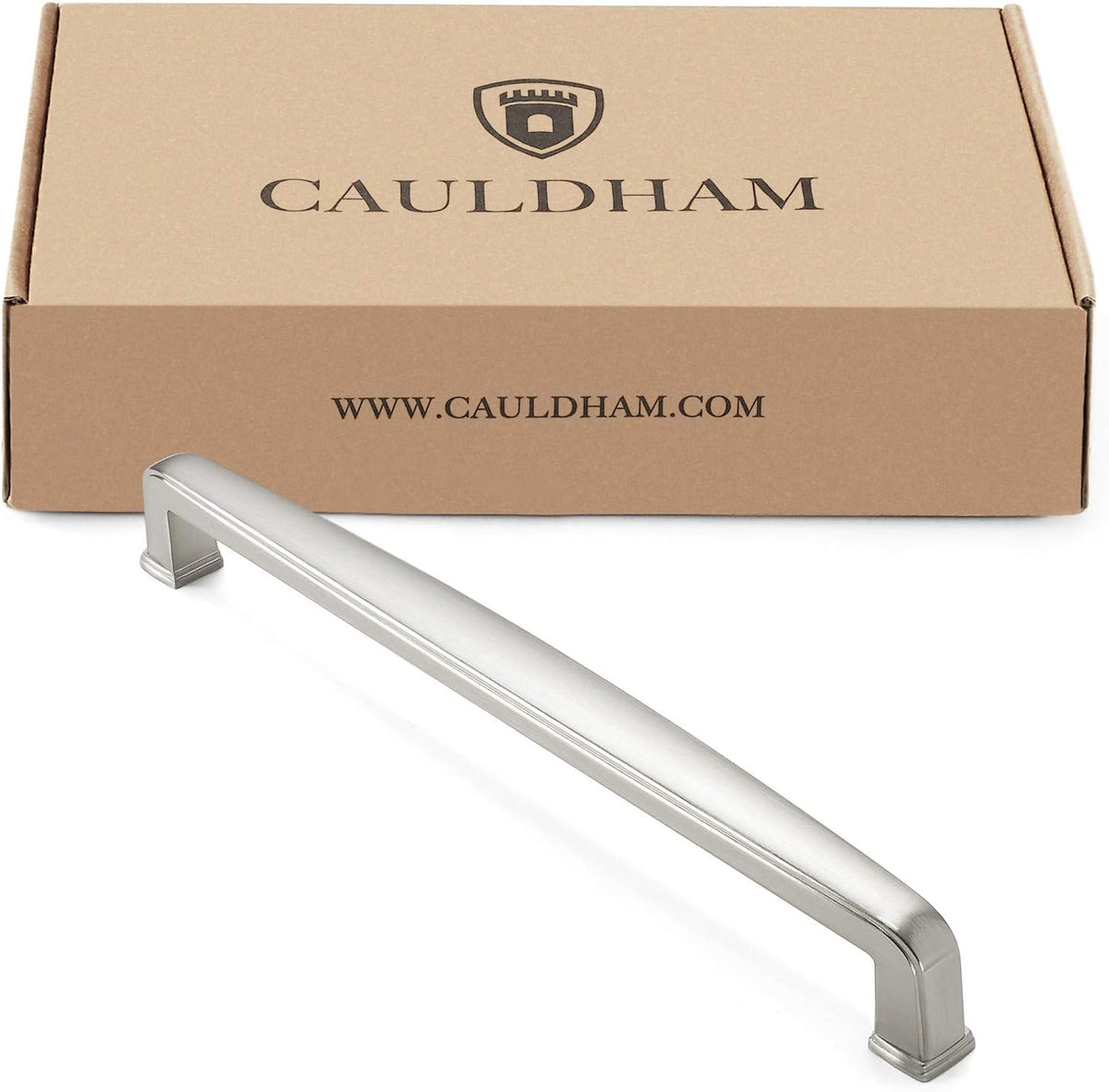 Satin Nickel Kitchen Cabinet Handles Pack of 2 B123