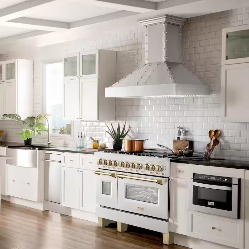 48 in. 7 Burner Double Oven Dual Fuel Range Stainless Steel B944