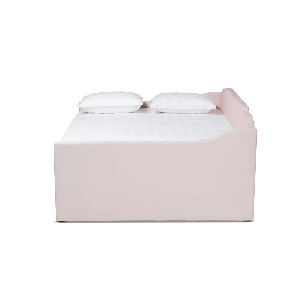 Pink Queen Daybed with Trundle W364