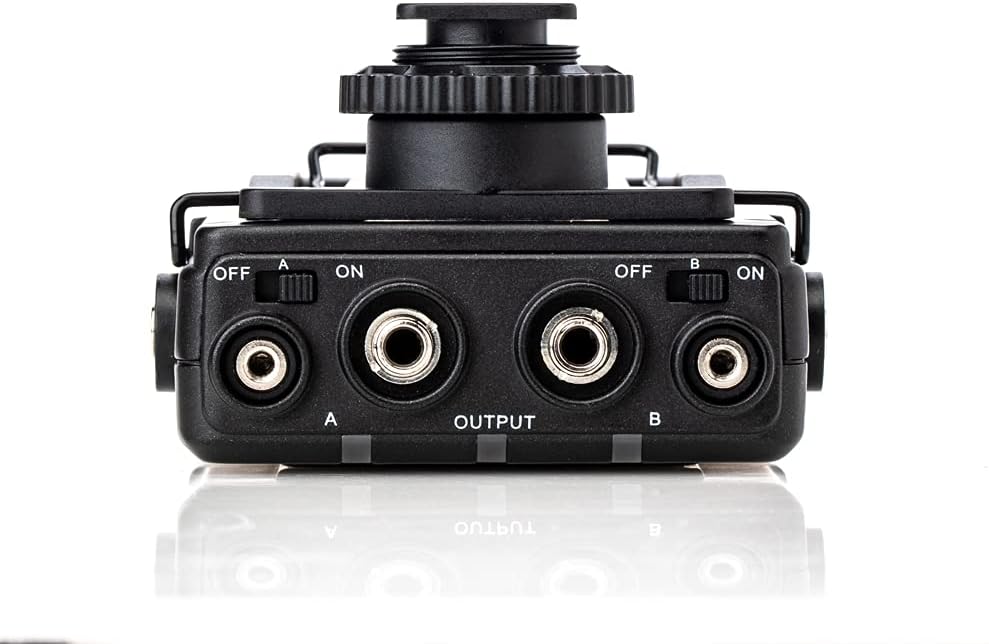 2-Person Wireless UHF Lavalier System with Dual Camera-Mount Receiver F872400