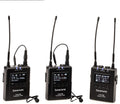2-Person Wireless UHF Lavalier System with Dual Camera-Mount Receiver F872400