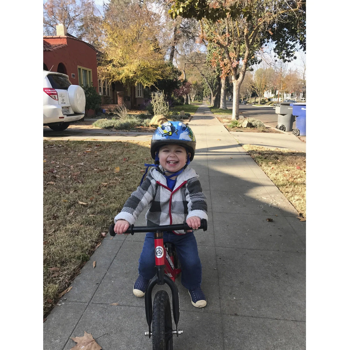 Red Balance Bike Y8868