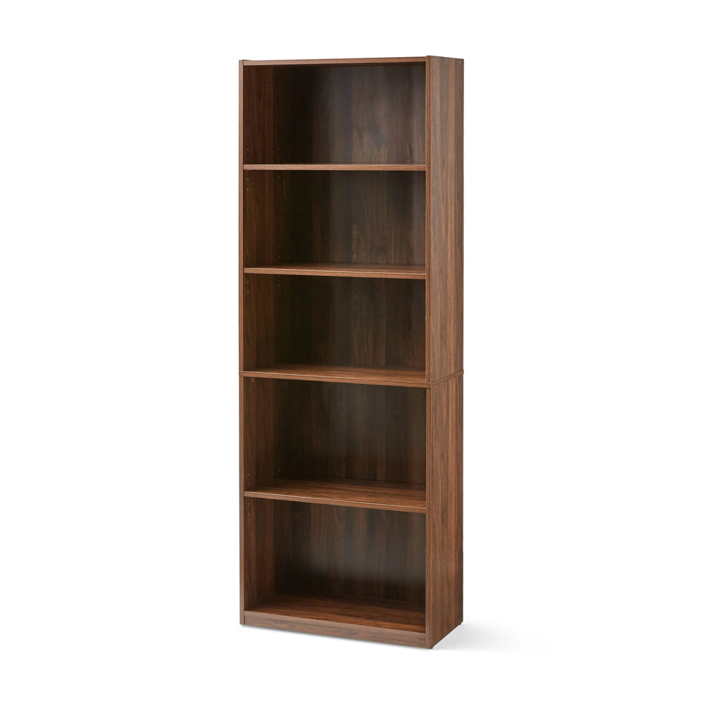 5-Shelf Bookcase with Adjustable Shelves I688954