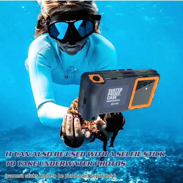 Waterproof Protective Case for Motorola Moto Z2 Play and Phones Up to 6.9 Inch S9376