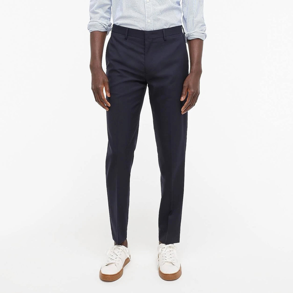 Slim-Fit Italian Wool Suit Pant I7767