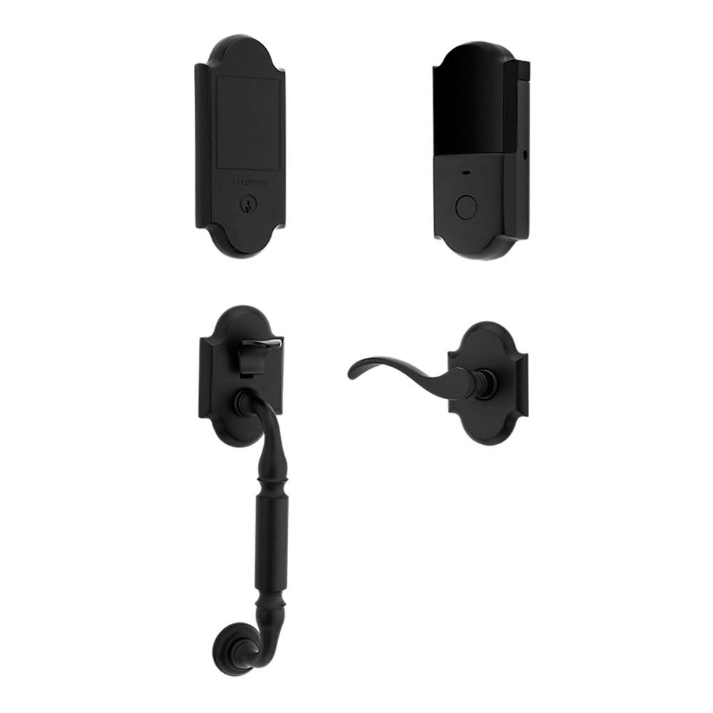 Satin Black Dummy Handleset L971