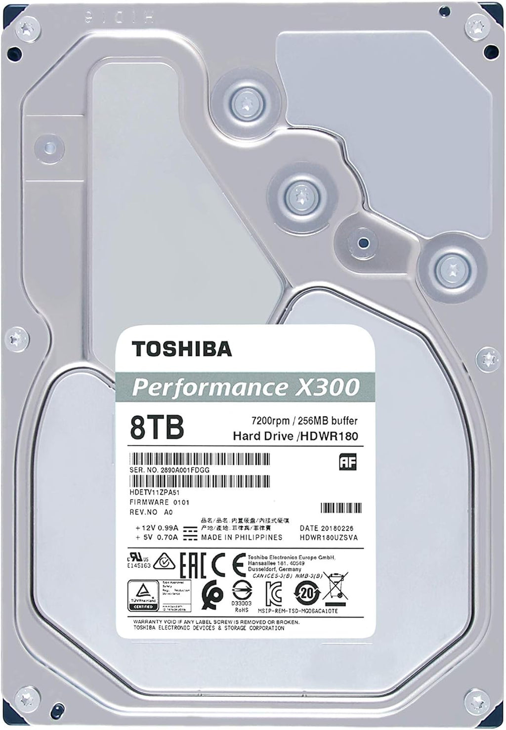 8TB 3.5-Inch Internal Hard Drive E47654